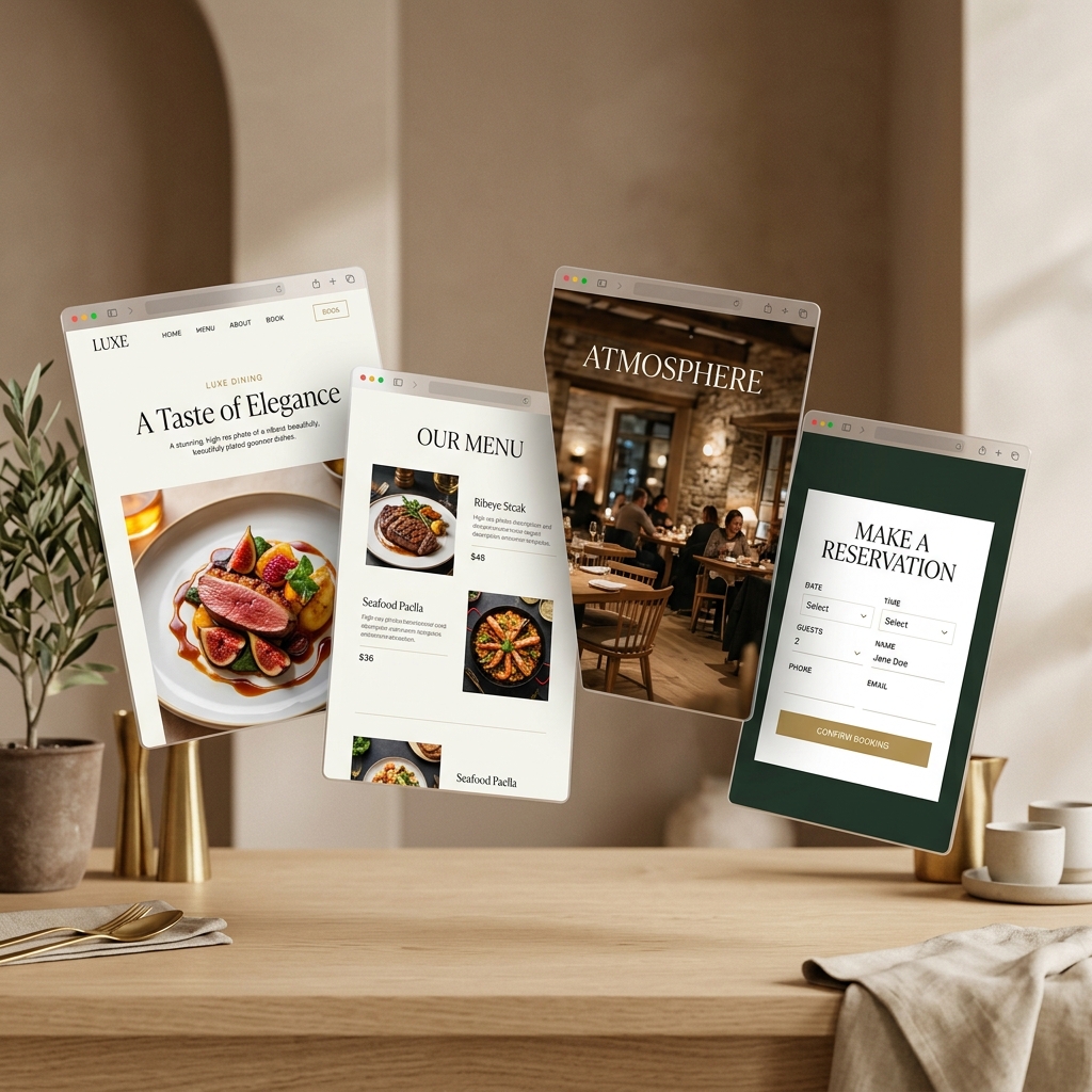 Modernes E-Commerce Design Case Study Gastronomie